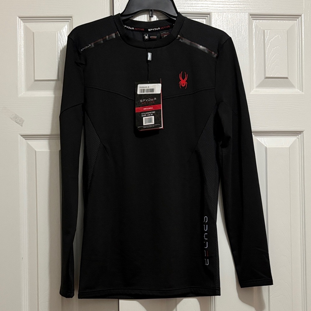Men’s Spyder winter base layer NWT size S